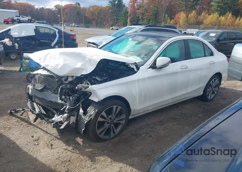 2021 Mercedes-Benz C 300 4Matic из США, поврежденный, VIN W1KWF8EB9MR648655